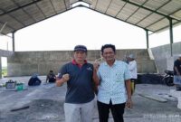 Kanan  Rujito Kades Mojorejo dan Ketua KSM Samsul Arifin (ist)