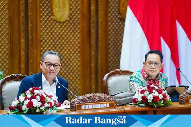 Pj Gubernur Jawa Timur, Adhy Karyono, menerima kunjungan kerja Komisi II DPR RI (ist)