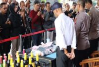 : Polres Kendal gelar Konfresni Pers Jumat siang 21/2/2025, dengan sejumlah wartwan. (RadarBangsa.co.id).