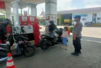 Anggota Polsek saat patroli (ist)
