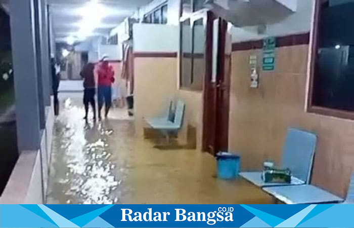 Air sungai meluap RSUD dr Sowondo Kendal, terendam banjir (RadarBangsa.co.id)