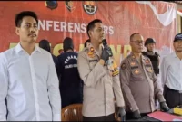 Wakapolres Kendal Kompol Indra Jaya Syafputra,menyampaikan.(RadarBangsa.co.id)