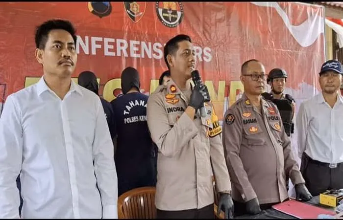 Wakapolres Kendal Kompol Indra Jaya Syafputra,menyampaikan.(RadarBangsa.co.id)