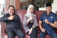 Ketua DPRD Batu HM.Didik Subiyanto, SH, Ketua DPRD Kota Malang Amithya Ratnanggani Sirasuhita, dan Anggota DPRD Batu Kamim Tohari, S.Sos. (IST)