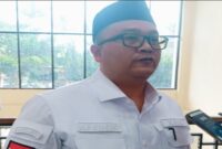 Kadis PUPR Batu Ir. Alfi Nurhidayat, ST.,MT, sedang di konfirmasi awak media (ist)