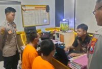 Kedua pelaku diamankan  Satreskrim Polresta Probolinggo AF (40), warga Kelurahan Mayangan, Kecamatan Mayangan, Kota Probolinggo, dan AH (44), warga Desa Sumberbulu, Kecamatan Tegalsiwalan (ist)