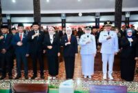-  Gubernur Jawa Timur Khofifah Indar Parawansa secara resmi menutup rangkaian roadshow prosesi Serah Terima Jabatan (hms)