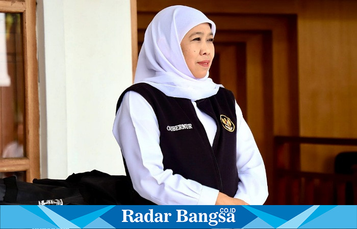 Gubernur Khofifah Indar Parawansa (hms)