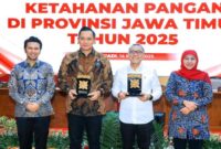 (kiri) Gubernur Jawa Timur Khofifah Indar Parawansa (hms)