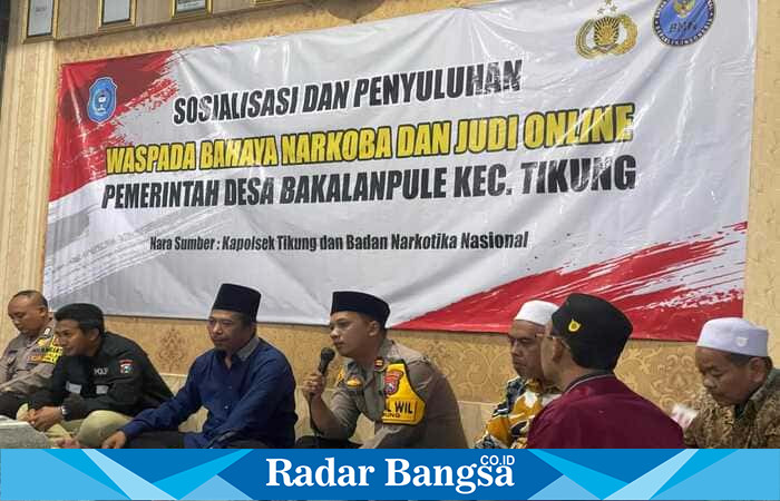 Acara dihadiri langsung oleh Kapolsek Tikung, Iptu Tulus Haryanto, S.E., M.H., Kanit Reskrim Ipda Andi Nurcahya, S.H., Bhabinkamtibmas Bripka Santoso, serta Kepala Desa Bakalanpule, Sukisno (ist)