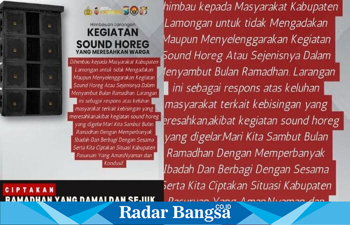 Pamflet himbauan Polsek Tikung (ist)