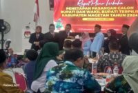 Rapat pleno terbuka KPU Magetan penetapan pasangan terpilih Nanik Endang Rusminiarti dan Suyatni Priasmoro Pilkada 2024 (ist)