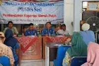 Musdesus Pembentukan Kopdes Merah Putih Desa Ngampel Wetan Kecamatan Ngampel Kendal. (RadarBangsa.co.id)
