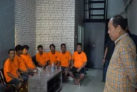 Polisi mengamankan pelaku tawuran di kawasan Bandarharjo, Semarang dalam Operasi Aman Candi 2025 (IST)