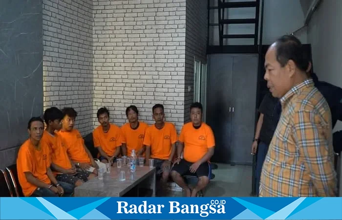 Polisi mengamankan pelaku tawuran di kawasan Bandarharjo, Semarang dalam Operasi Aman Candi 2025 (IST)