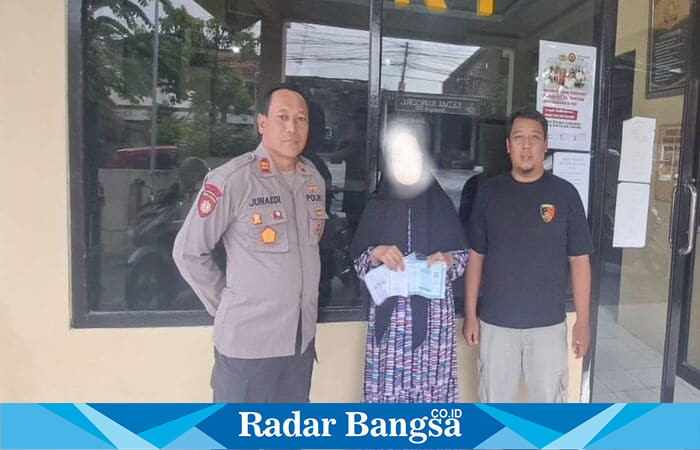 Unit Reskrim Polsek Sekaran berhasil mengamankan seorang perempuan berinisial ECK (54), warga Gang Candra No. 5, Kelurahan Babat, Kecamatan Babat (ist)