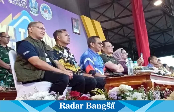Sekda Prov Jatim Adhy Karyono, Kandidik Jatim, Aries Agung Paewai, DPRD Prov Jatim Sri Untari Bisowarno, Walikota Batu Nurochman,Kapolres Andi Yudha Pranata, Kajari Didik Adyotomo (ist)