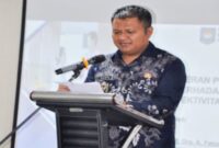 Wakil Bupati Asahan Rianto membuka Bimtek BLUD dan e-BLUD bersama peserta dari Dinas Kesehatan dan puskesmas di Hotel Yuan Garden, Jakarta. (ist)
