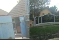 PT Jaya Mustika Indonesia dan Kantor Desa Tumapel , lokasi klarifikasi dugaan penganiayaan buruh. (02/06) | Dok. Hardi/RadarBangsa