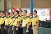 Kapolres Lamongan AKBP Agus Dwi Suryanto, S.I.K., M.H. membuka Turnamen Futsal Kapolres Cup 2025 dalam rangka Hari Bhayangkara ke-79, di Lapangan Futsal LSC Lamongan, Senin (24/6/2025). | Dok Foto Ho/ RadarBangsa