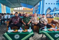 Aipda M. Irawan, Ps. Kanit Binmas Polsek Tikung, mewakili Kapolsek Tikung menghadiri Tabligh Akbar dan Akhirussanah SMKS Muhammadiyah 13 Tikung, Minggu (22/6/2025), di Dusun Pule, Desa Bakalanpule.| Dok foto/ Ho Radarbangsa