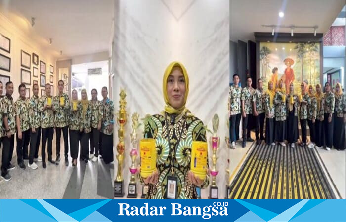 Direktur RS Moh Ruslan Kota Mataram dr. Hj. Eka Nurhayati bersama jajaran menyatakan dukungan terhadap Gerakan Tanam Cabai Se-Kota Mataram sebagai upaya memperkuat ketahanan pangan rumah tangga, Jumat (14/6/2025). |Dok foto.Ho/RadarBangsa