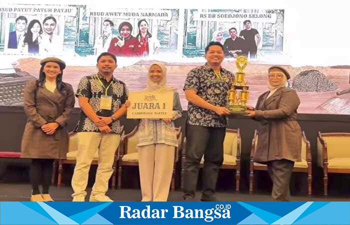 Tim Dokter Umum RSUD H. Moh. Ruslan kembali raih Juara 1 dalam ajang Cardiology Battle LCU 2025. Bukti konsistensi dan dedikasi dalam ilmu kardiovaskular | Dok Foto Ho/ RadarBangsa