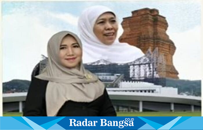 Anggota DPD RI Ning Lia Istifhama dan Gubernur Khofifah memperkuat sinergi dalam mendukung visi Gerbang Baru Nusantara. | Dok Foto Ho/RadarBangsa