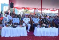 Para tamu undangan menghadiri Upacara Peringatan Hari Jadi ke-194 Kabupaten Bantul di Lapangan Trirenggo, Minggu (20/7/2025). Kegiatan berlangsung khidmat dan penuh nuansa budaya, dihadiri jajaran pemerintah, tokoh masyarakat, serta elemen warga.
(Foto: Dok. Humas Pemkab Bantul/RadarBangsa.co.id)