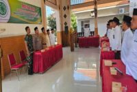 Kapolsek Tikung AKP Anang Purwo Widodo, S.H. saat menghadiri Musyawarah Kecamatan (Muscam) MUI Tikung periode 2025–2030 di Pendopo Kecamatan Tikung, Selasa (22/7/2025). | Foto Dok Ho/RadarBangsa