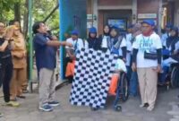 Pelepasan peserta Fam Trip Difabel 2025 oleh Kepala Dinas Pariwisata Kulonprogo, Joko Mursito. Program ini jadi langkah nyata dalam mewujudkan wisata yang inklusif, ramah disabilitas, dan menjangkau semua kalangan. | Dok Foto Ho/RadarBangsa