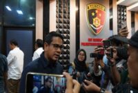 Kasatreskrim Polrestabes Semarang AKBP Andika Dharma Sena memberikan keterangan pers terkait video dugaan intimidasi saksi dalam kasus Gama (GRO), Kamis (3/7/2025).| Dok Foto Ho/RadarBangsa