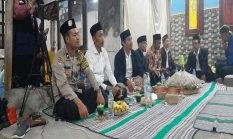 Bhabinkamtibmas Polsek Tikung  Hadiri Penyerahan Rumah Syukur Shiddiqiyyah di Dukuhagung Lamongan