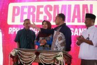 Anggota DPD RI asal Jawa Timur, Ning Lia Istifhama, menghadiri peresmian Rumah Potong Hewan Unggas (RPH-U) Surabaya di Lakarsantri, Kamis (21/8/2025). (Foto Dok Ho/RadarBangsa.co.id)