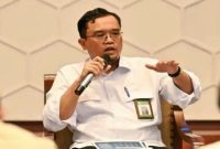 Direktur Jenderal Pendidikan Anak Usia Dini, Pendidikan Dasar, dan Pendidikan Menengah (PAUD Dasmen) Gogot Suharwoto menyampaikan penjelasan terkait program digitalisasi sekolah di Jakarta, Sabtu (23/8/2025). (Foto Dok Ho/RadarBangsa.co.id)