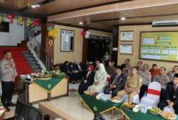 Kapolres Lamongan AKBP Agus Dwi Suryanto bersama jajaran forkopimda menghadiri Tasyakuran HUT ke-80 Mahkamah Agung di Lamongan, Selasa (19/8/2025). (Foto Dok Ho/RadarBangsa.co.id)