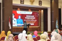 Ketua Tim Penggerak PKK Lamongan, Anis Kartikawati, menegaskan peran aktif kader Posyandu dan PKK desa dalam mendukung gerakan eliminasi TBC (Foto Dok Ho/RadarBangsa.co.id)
