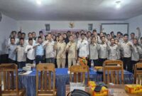 Pengurus DPD Tani Merdeka Indonesia Kabupaten Lamongan berfoto bersama usai pelantikan, sebagai bagian dari persiapan menghadapi Rapimnas 2025 di Jakarta. (Foto Dok Ho/RadarBangsa.co.id)