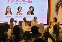 Mahasiswa Universitas Ciputra antusias mengikuti talkshow Barenbliss Campus Roadshow bersama Agatha Chelsea, Rabu (17/9/2025). (Foto Dok Ho/RadarBangsa.co.id)