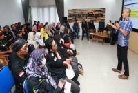 Ratusan pendamping PKH dan TKSK mengikuti bimtek agen perlinsos sebagai persiapan pilot project digitalisasi bansos. (Foto Dok Ho/RadarBangsa.co.id)