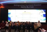 Kunjungan Komisi Informasi Jawa Timur ke Diskominfotik Kota Blitar untuk monitoring dan evaluasi keterbukaan informasi publik, sekaligus meninjau implementasi program inovatif SAPA PPID. (Foto Dok Kominfo Blitar via RadarBangsa.co.id)