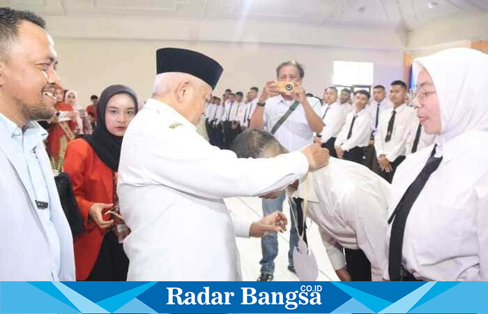 Suasana acara PKKMB Universitas Kepanjen yang dihadiri Bupati Malang, Drs. H. M. Sanusi, M.M. (Foto Dok Ho/RadarBangsa.co.id)