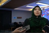 Anggota DPD RI asal Jawa Timur, Lia Istifhama, memberikan keterangan usai menghadiri agenda resmi di Jakarta, Sabtu (27/9/2025). (Foto Dok Ho/RadarBangsa.co.id)