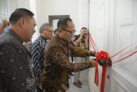 Wakil Wali Kota Semarang, Iswar Aminuddin, meresmikan kembali Gereja Blenduk di kawasan Kota Lama usai direhabilitasi Kementerian PUPR, Minggu (7/9/2025). ( Foto Dok Ho/RadarBangsa.co.id)