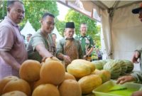 Wakil Bupati Pasuruan Gus Shobih membuka Pasuruan Agriculture Festival 2025 di Rest Area BUMDes Dewa Rama, Desa Ranggeh, Kecamatan Gondang Wetan, Kamis (11/9/2025). (Foto Dok Ho/RadarBangsa.co.id)