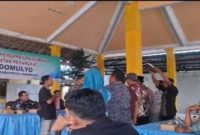 Pelaksanaan tahapan pengisian lowongan jabatan perangkat desa Sidomulyo, Kecamatan Modo, Kabupaten Lamongan. (Foto Dok Ho/RadarBangsa.co.id)