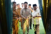 Wali Kota Blitar, Syauqul Muhibbin, didampingi pejabat terkait meresmikan dua dapur umum MBG Plosokerep I dan II sebagai bagian penguatan program Makan Bergizi Gratis, Senin (29/9/2025) (Foto Dok Ho/RadarBangsa.co.id)