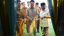 Wali Kota Blitar, Syauqul Muhibbin, didampingi pejabat terkait meresmikan dua dapur umum MBG Plosokerep I dan II sebagai bagian penguatan program Makan Bergizi Gratis, Senin (29/9/2025) (Foto Dok Ho/RadarBangsa.co.id)