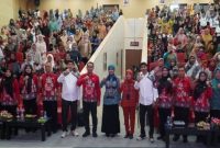 Kepala DP3AP2KB Kota Blitar Parminto membuka Kelas Kerabat SAE bertema nasionalisme di Auditorium Soekarno, Kamis (18/9/2025). (Foto Istimewa)