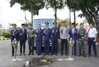 Wali Kota Blitar, Syauqul Muhibbin, memimpin Upacara Peringatan Harhubnas 2025 di halaman Kantor Wali Kota Blitar, Rabu (17/9/2025). (Foto Ho/RadarBangsa.co.id)